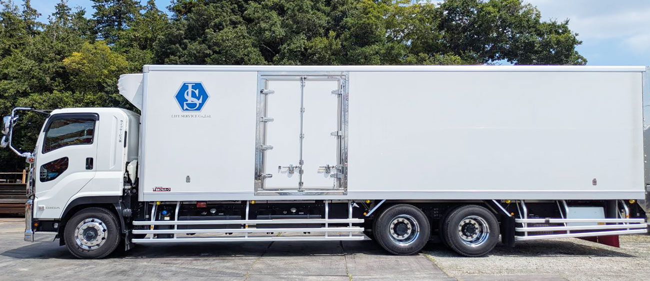 10t 高床・冷凍冷蔵車